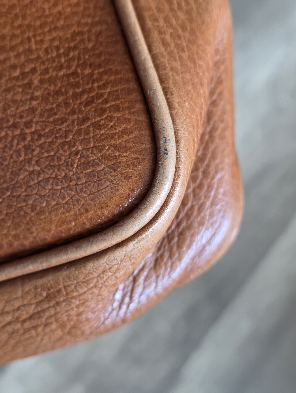 Vintage BURBERRY Clutch Wristlet Designer Brown Leather Travel Bag Preppy 90s - Picture 11 of 16